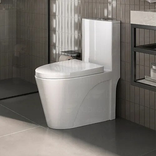 Vaso Sanitário Monobloco com Caixa Acoplada Branco VAB0002
