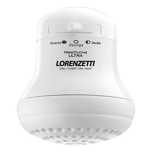 Chuveiro Lorenzetti Maxi Ducha Ultra 5500 W Branco 220 V